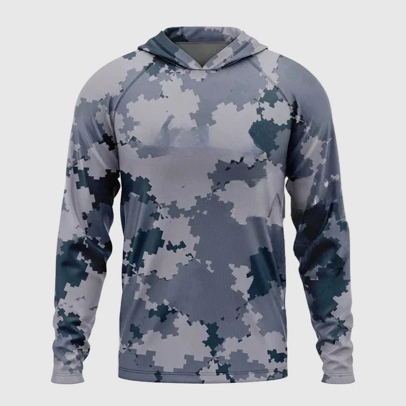 Alessandro Veneti Urban Camo Hooded Shirt - Image 2