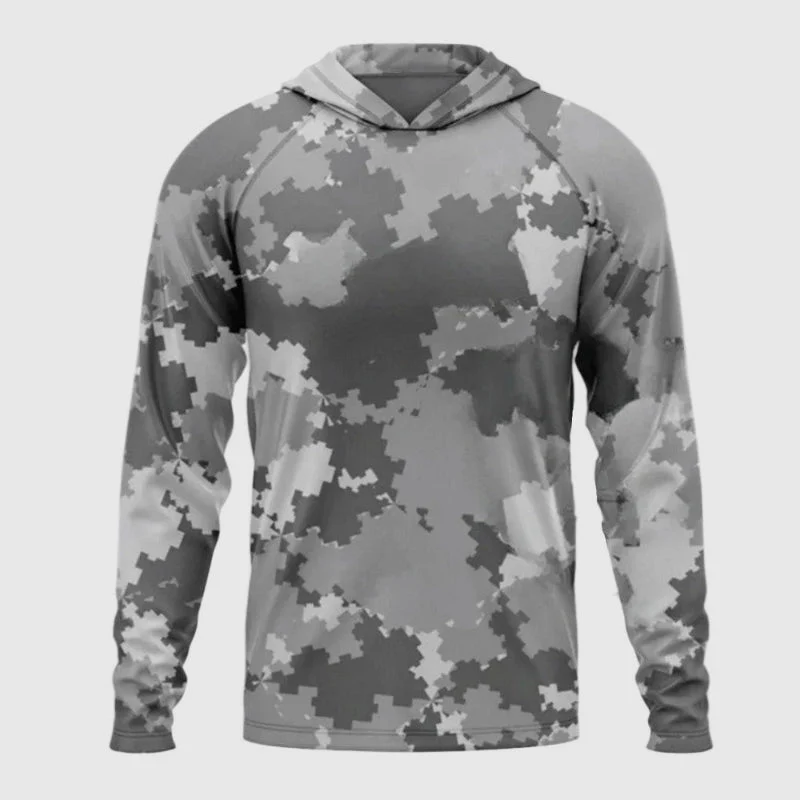 Alessandro Veneti Urban Camo Hooded Shirt - Image 4