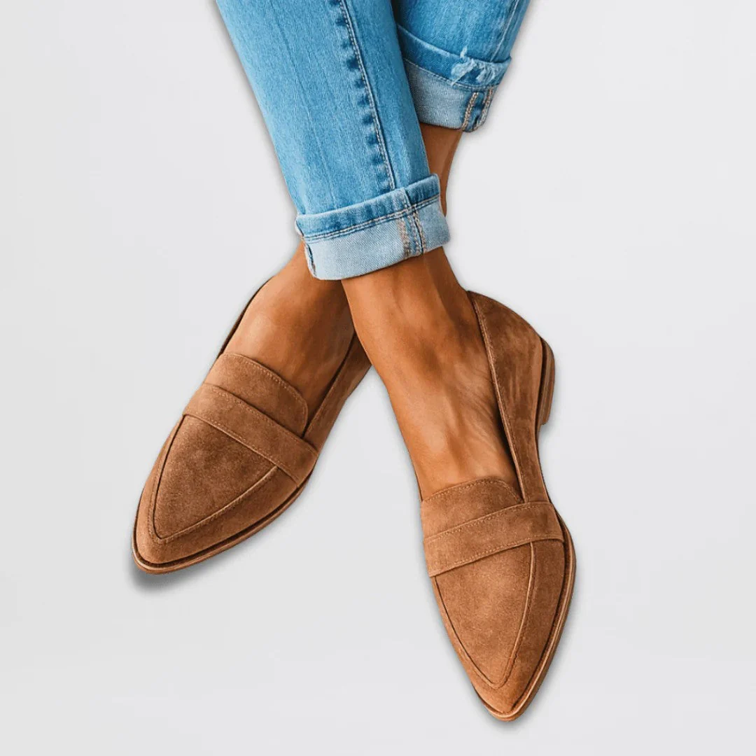 Audrey - Women's Slip-On Pointed Loafers
