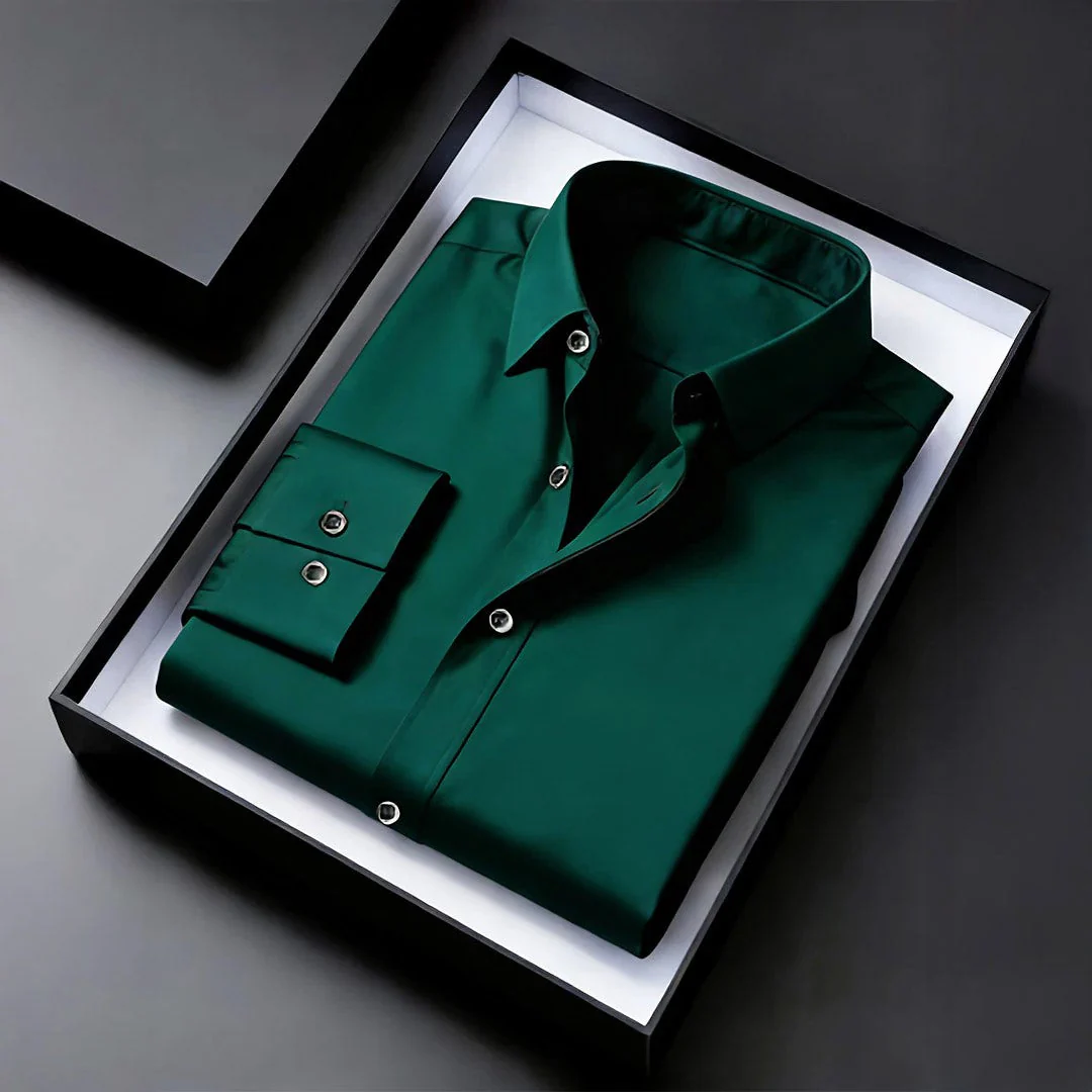 Connor - Men's Formal Button Down Dress Shirt - Image 2
