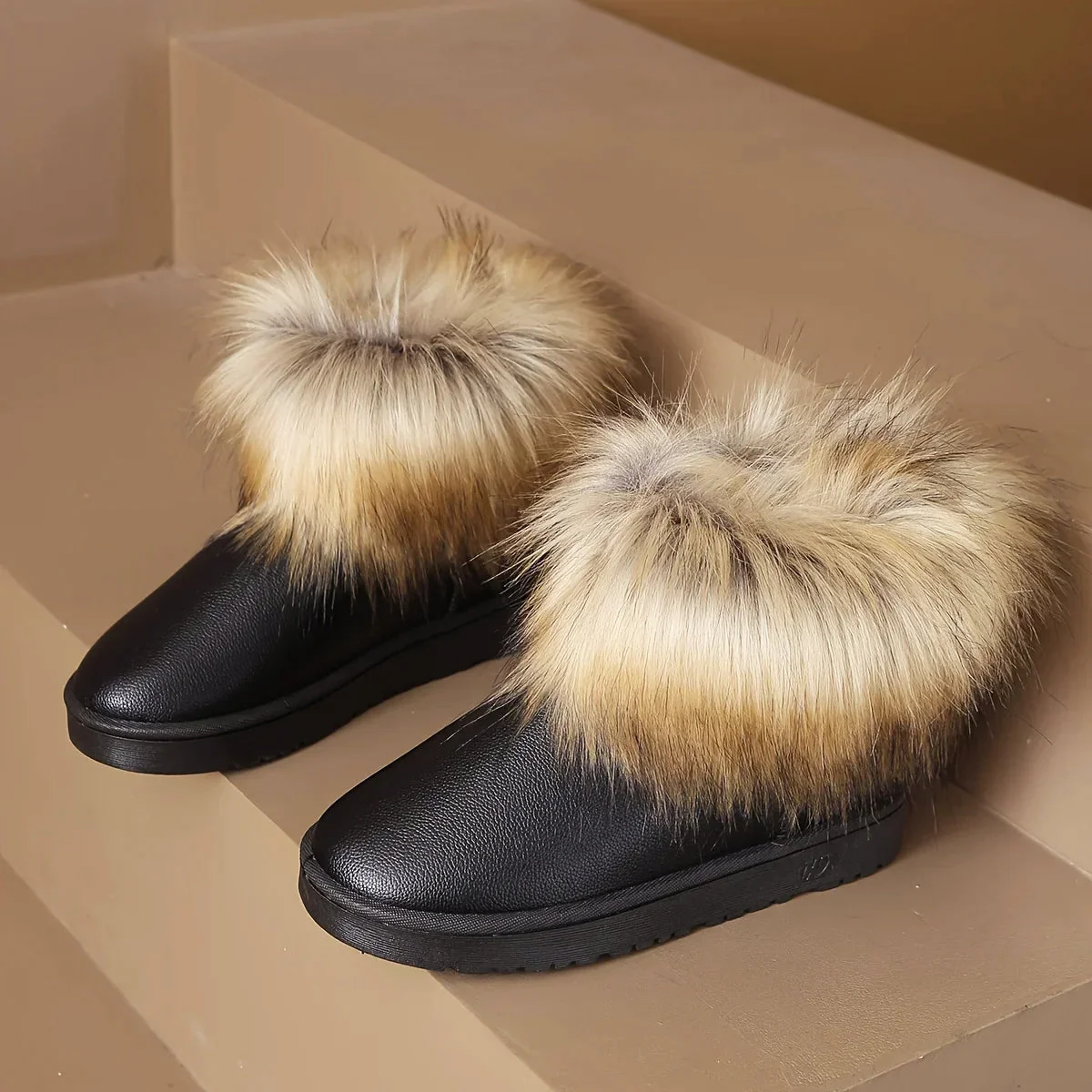 Elegance Luxe Fur Boots - Image 2