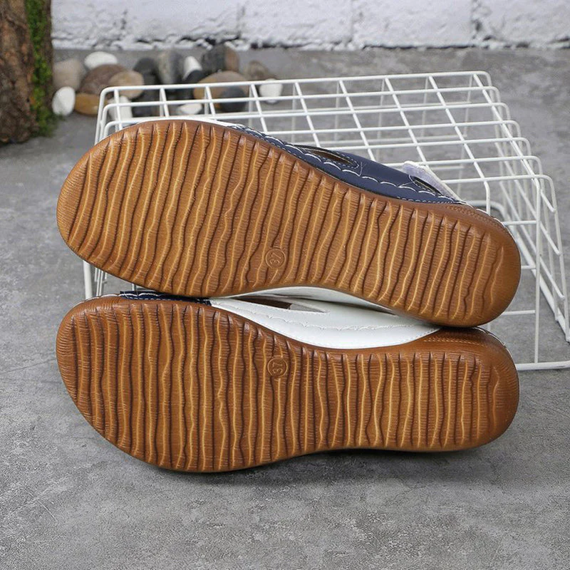 Elise Leroy Color-Block Wedge Slingback Sandals - Image 10