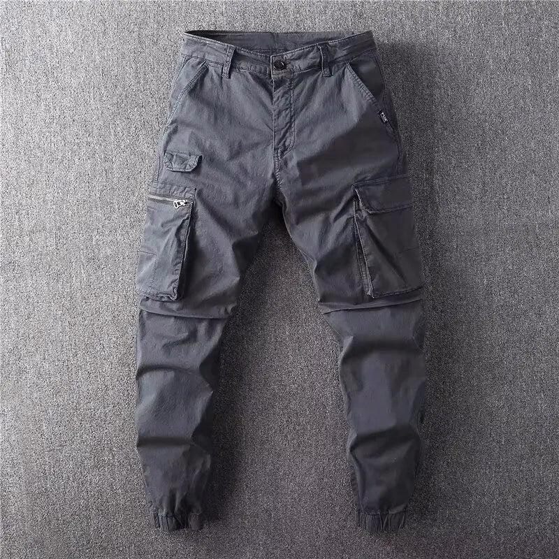 Felix Grant Cargo Pants with Tapered Fit - Image 4