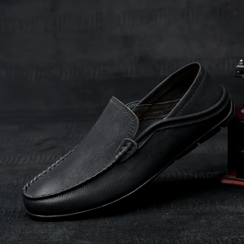 Felix Grant Leather Driving Loafers - Image 2