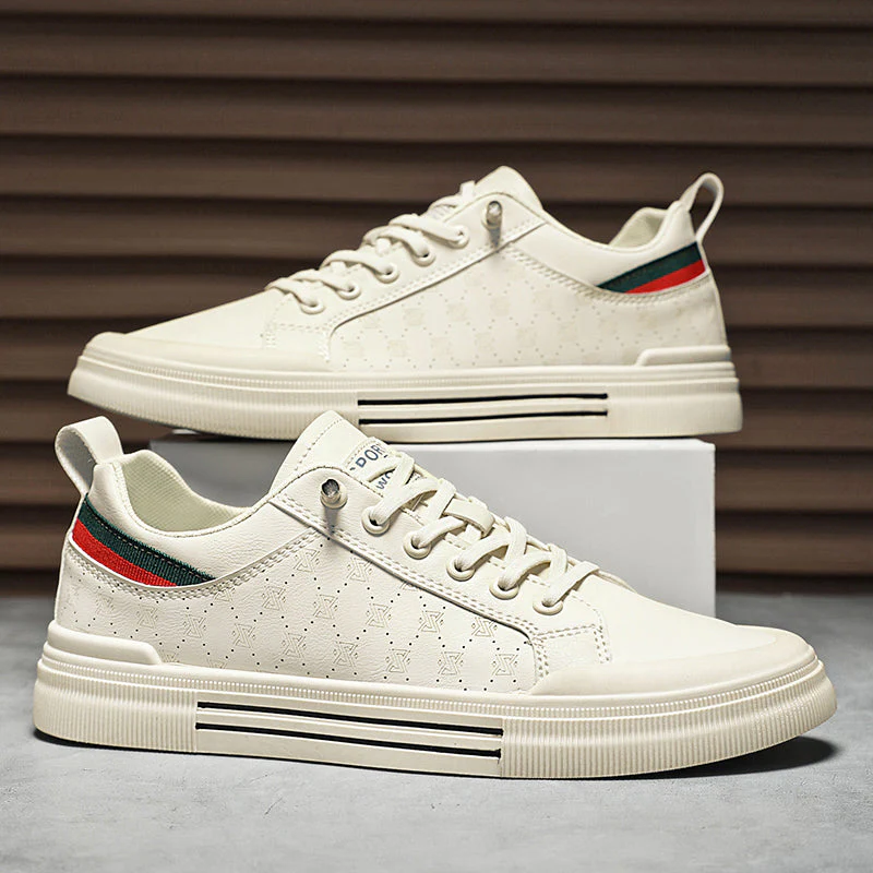 Felix Grant Low-Top Sneakers with Stripe Accent - Image 4