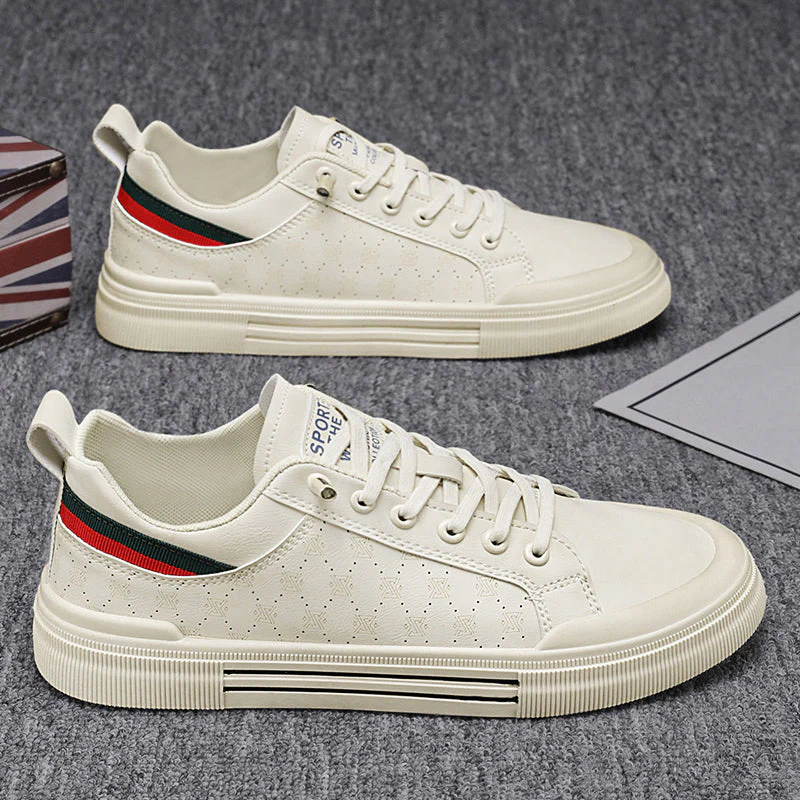 Felix Grant Low-Top Sneakers with Stripe Accent - Image 6