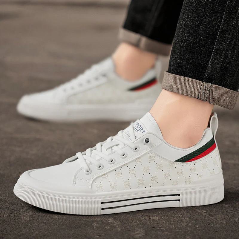 Felix Grant Low-Top Sneakers with Stripe Accent - Image 9