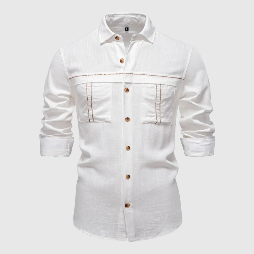 François Blanchet Horizon Linen Shirt - Image 2