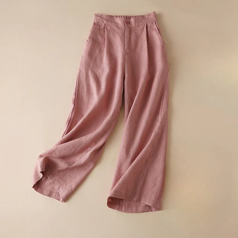 L'Amore Linen Pants by Valentina Rossi - Image 2