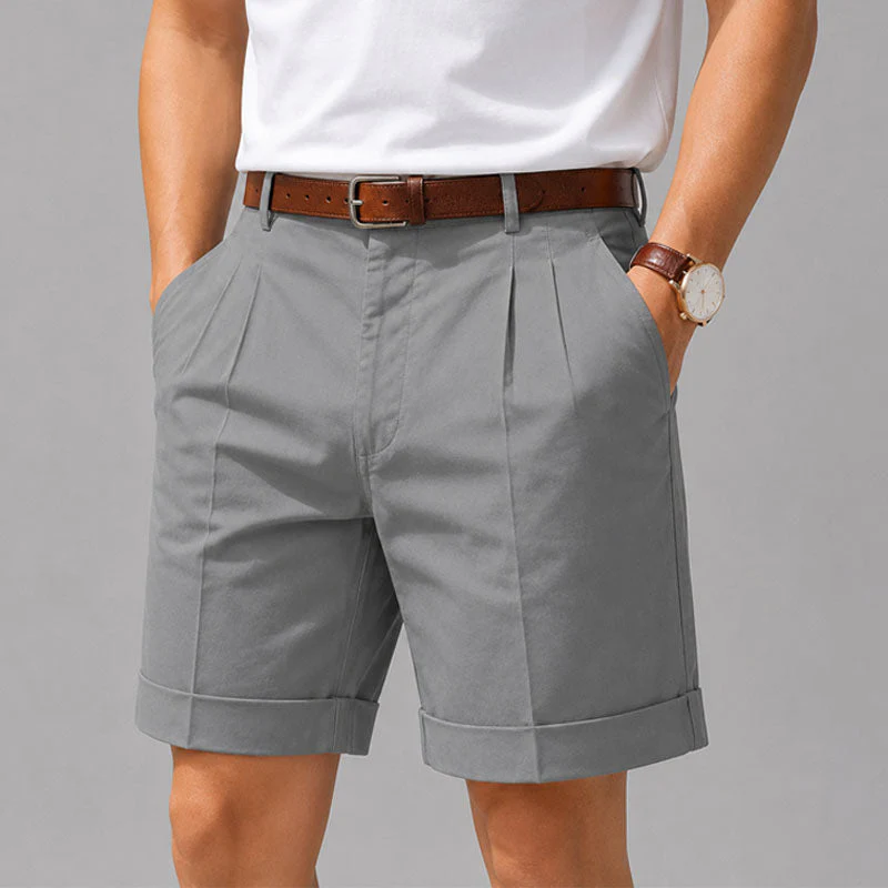 Lance - Men's Tailored Cuffed Shorts - Image 5