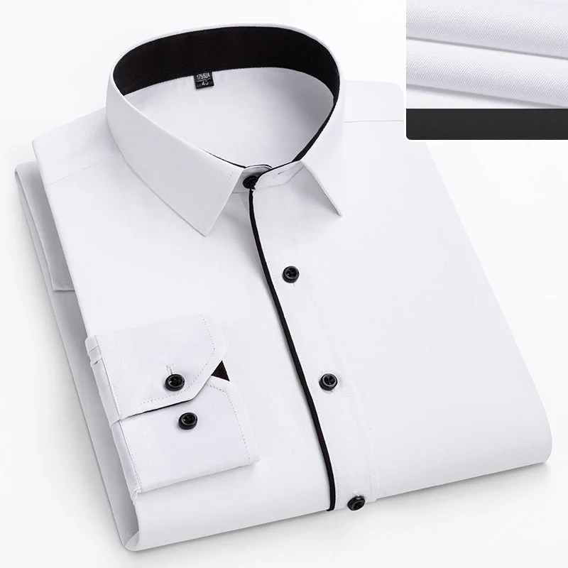 Lorenzo Vitali Dress Shirt with Contrast Details - Image 2