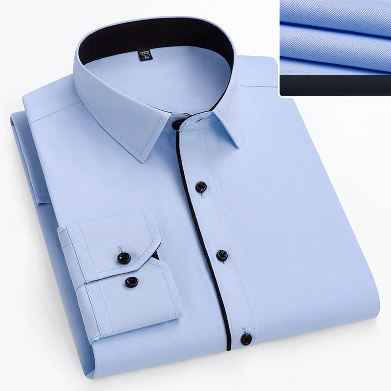 Lorenzo Vitali Dress Shirt with Contrast Details - Image 3