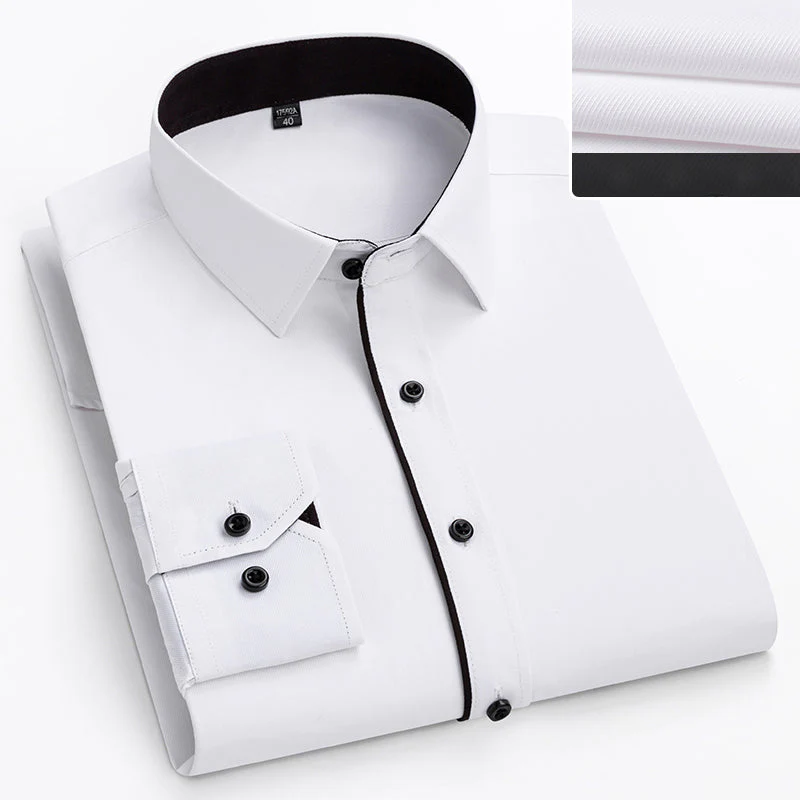 Lorenzo Vitali Dress Shirt with Contrast Details - Image 4