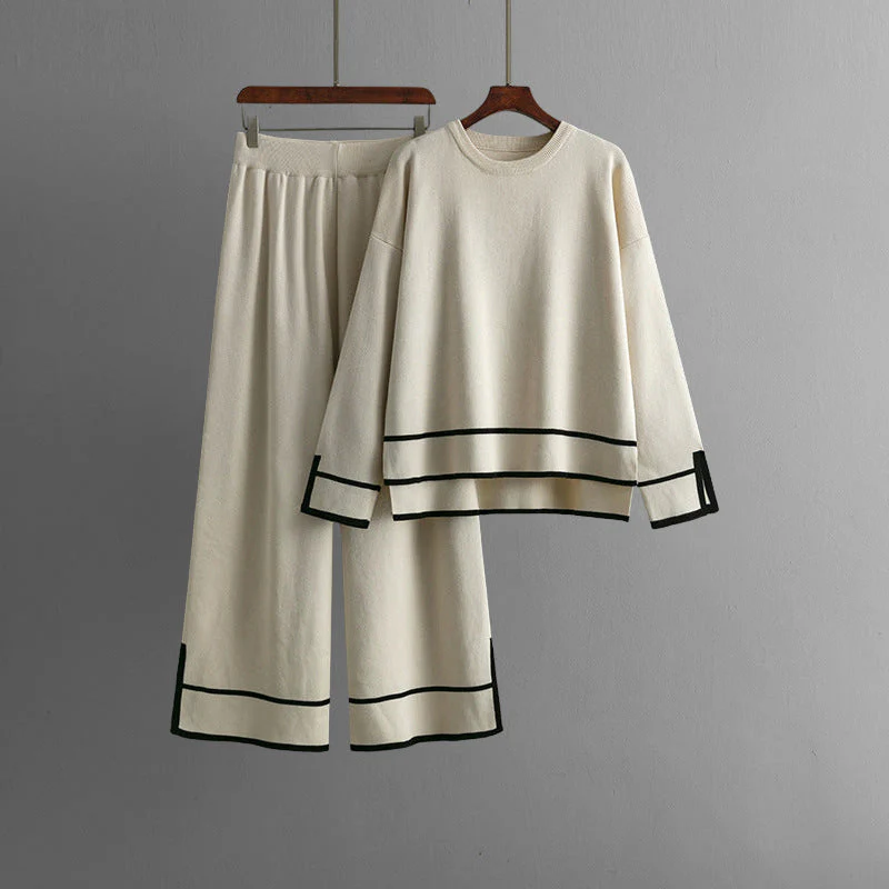 Luxe Knitwear Duo by Valentina Rossi