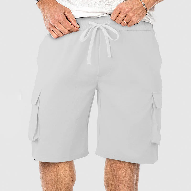 Mason - Men’s Casual Drawstring Cargo Shorts - Image 5