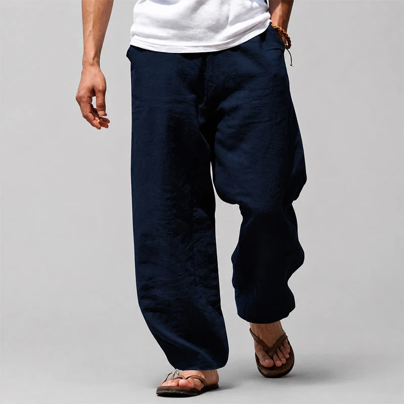 Matteo - Men's Relaxed Fit Lightweight Lounge Pants - Image 2