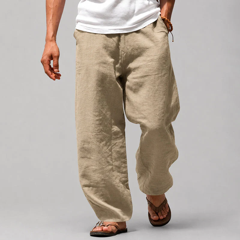 Matteo - Men's Relaxed Fit Lightweight Lounge Pants - Image 3