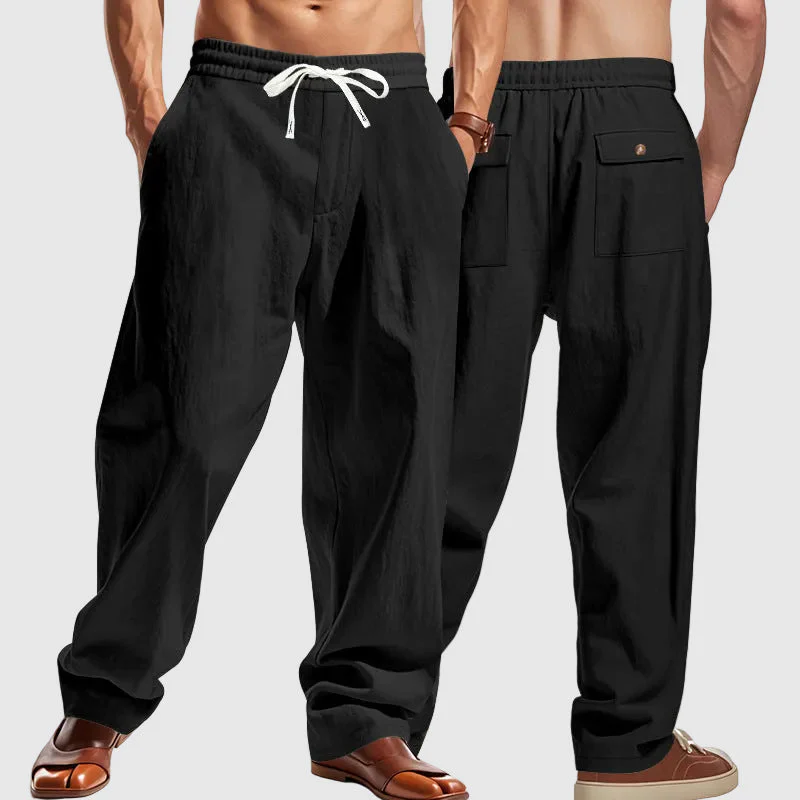 Noah - Men’s Relaxed Fit Drawstring Lounge Pants - Image 4