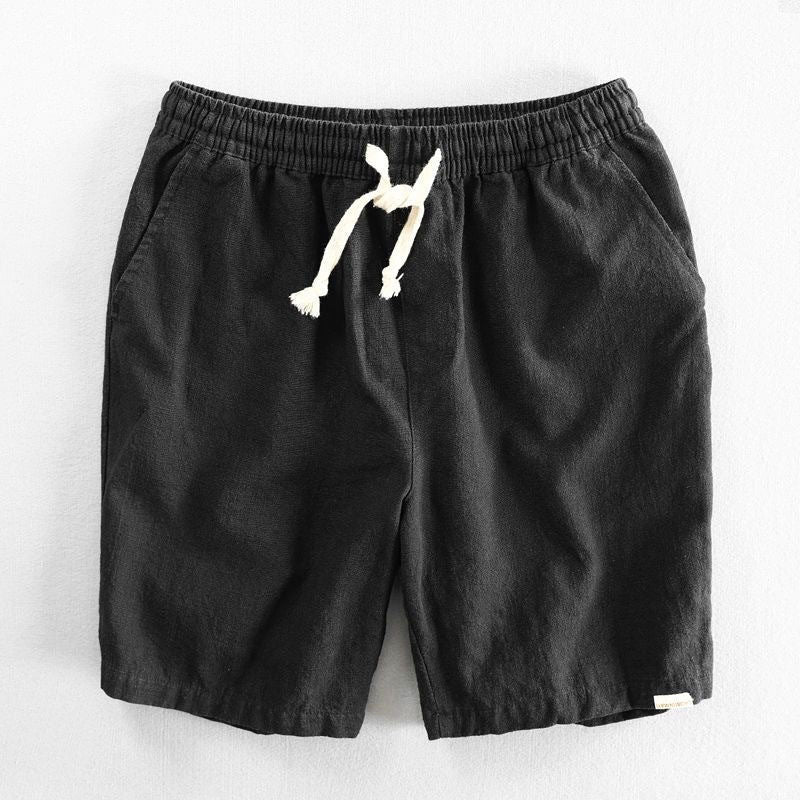 Randall - Men's Relaxed Cotton Lounge Shorts - Image 2