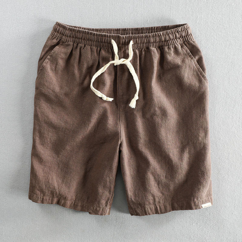 Randall - Men's Relaxed Cotton Lounge Shorts - Image 5