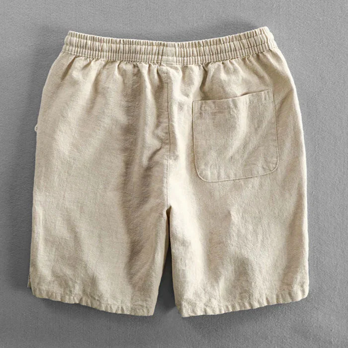 Randall - Men's Relaxed Cotton Lounge Shorts - Image 6