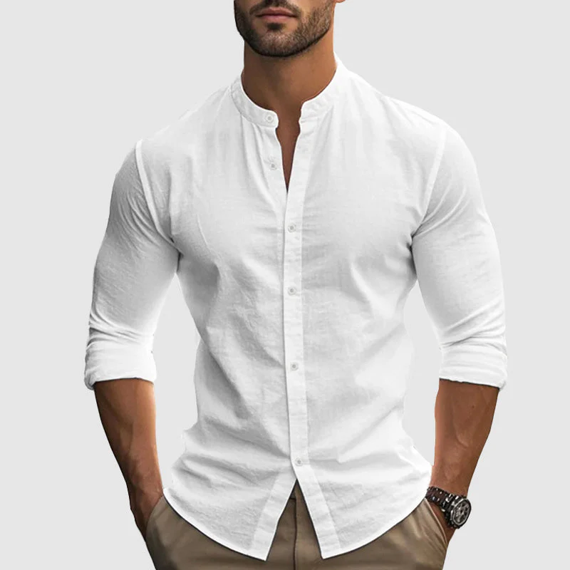 Roberto Russo Breezy Linen Shirt