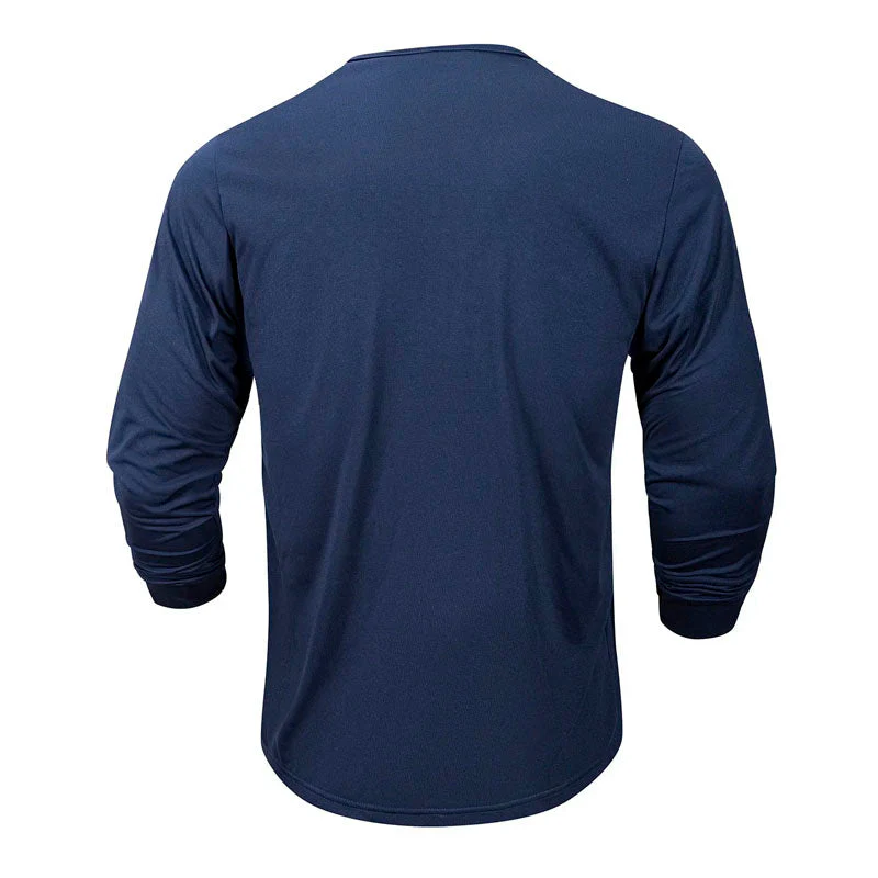Roberto Russo Long Sleeve Henley Shirt - Image 6