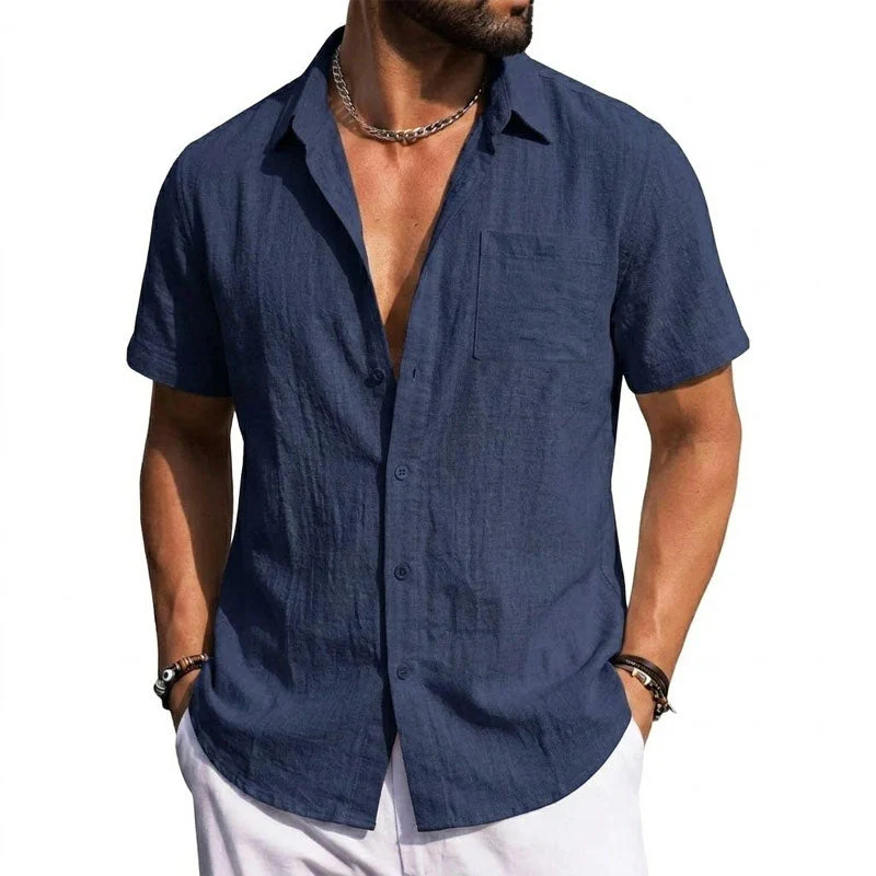Roland - Men's Relaxed Short Sleeve Shirt - Image 2