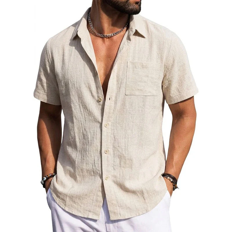 Roland - Men's Relaxed Short Sleeve Shirt - Image 4