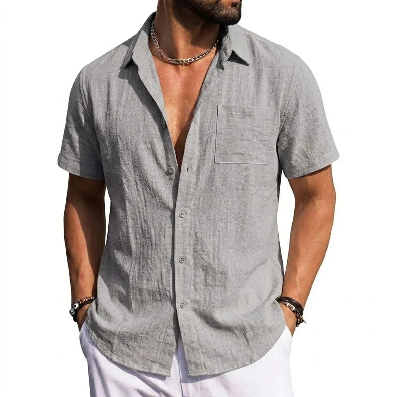 Roland - Men's Relaxed Short Sleeve Shirt - Image 5
