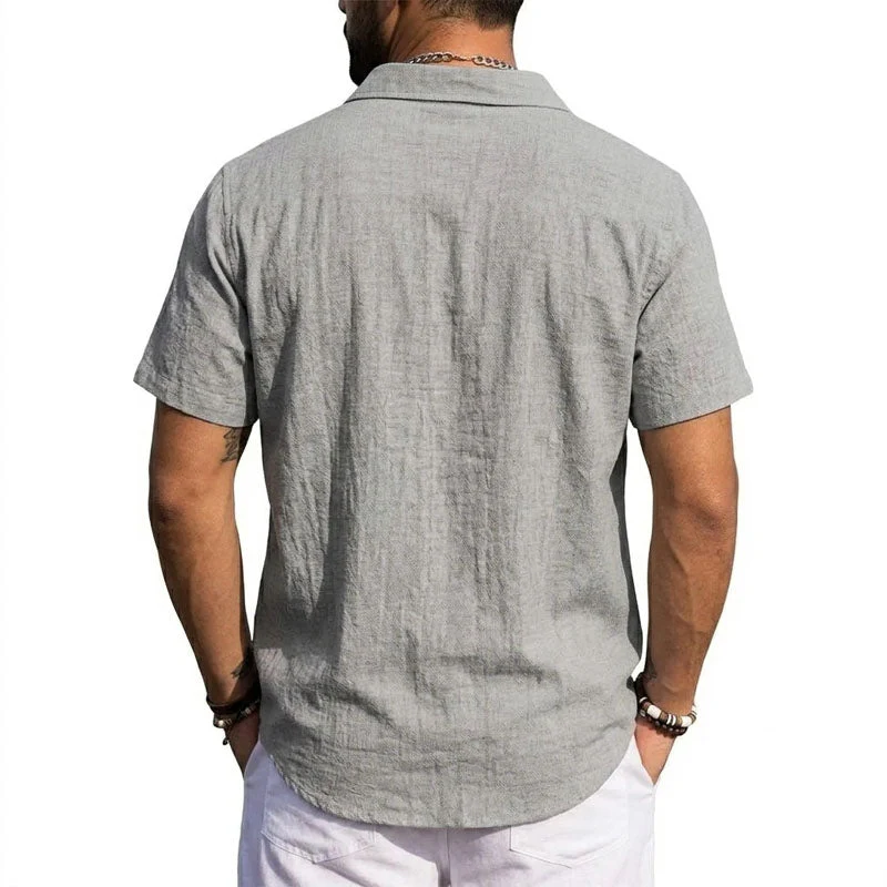 Roland - Men's Relaxed Short Sleeve Shirt - Image 6