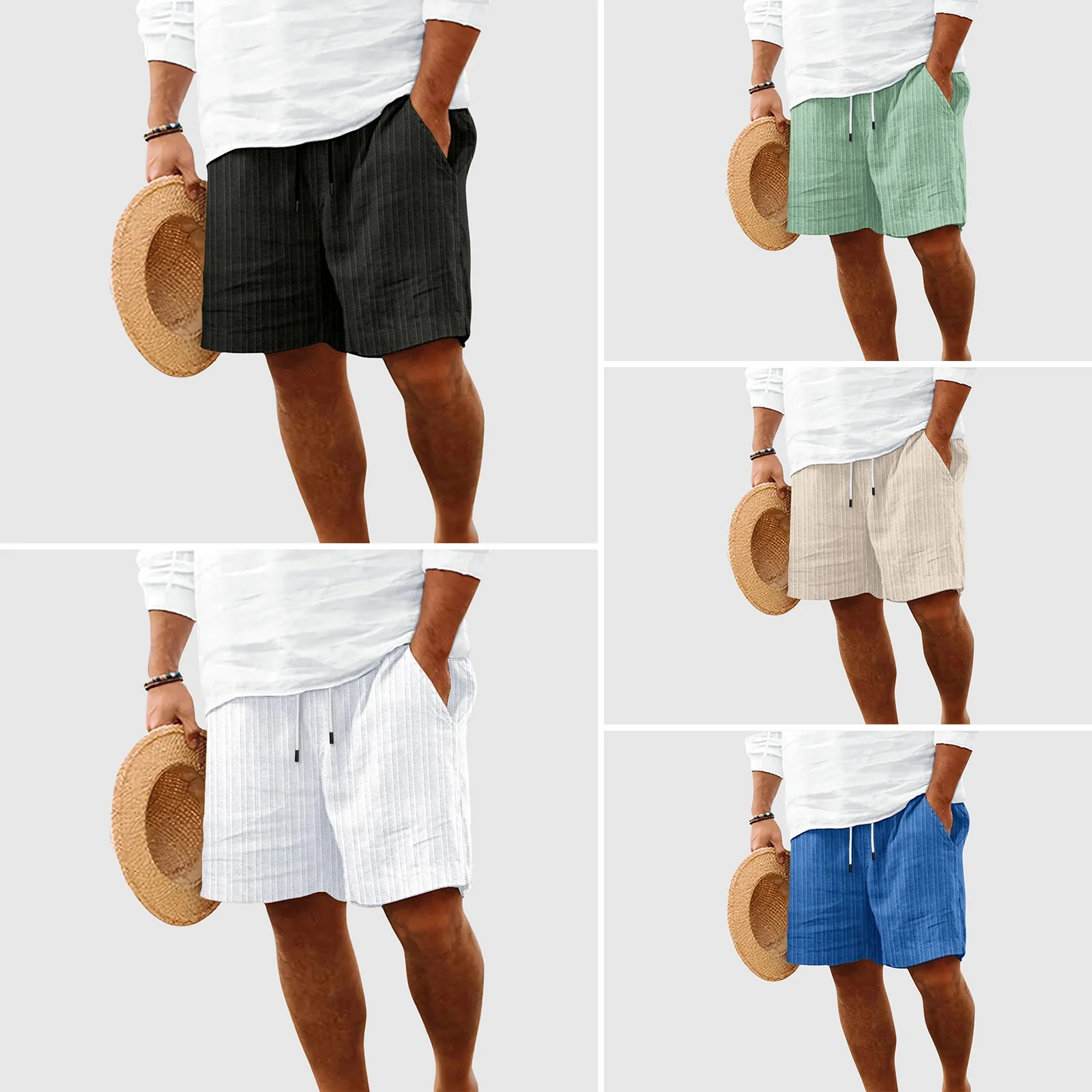 Theodore Willow Sunset Striped Shorts - Image 6
