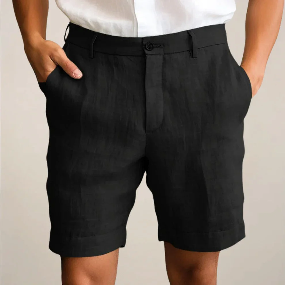 Thomas - Men's Tailored Dress Shorts - Image 3