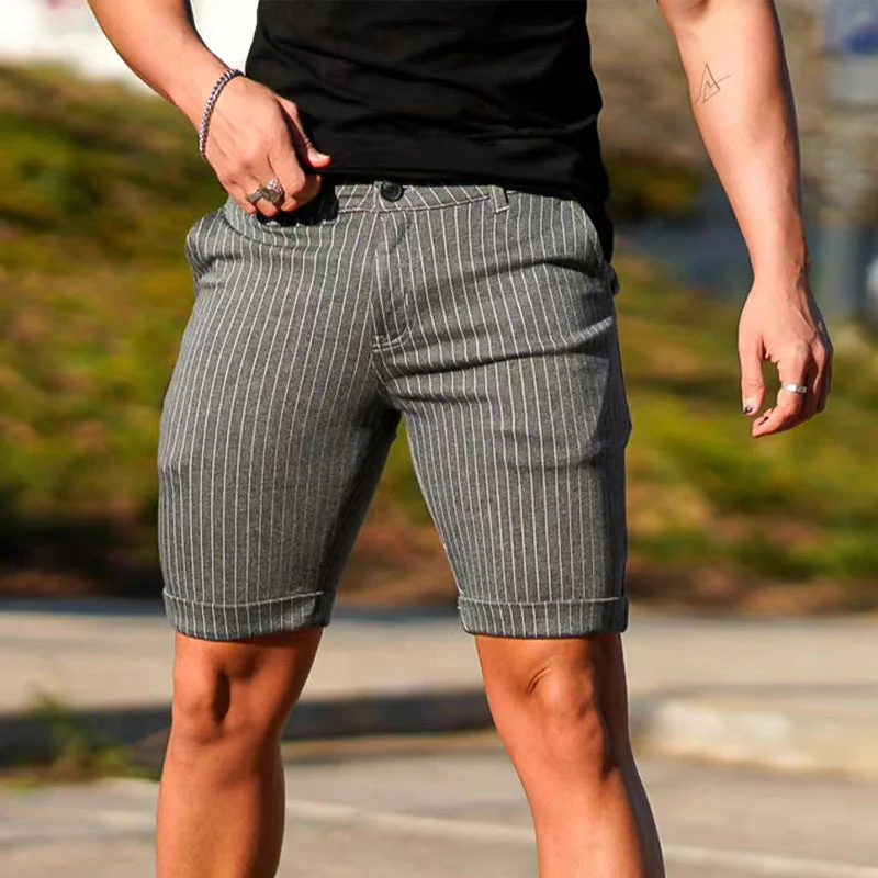 Tyler - Men's Tailored Chino Shorts - Image 2