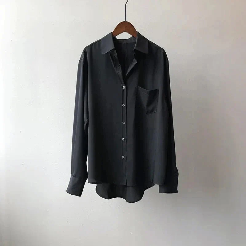 Valentina Rossi Button-Front Shirt with Chest Pocket - Image 3