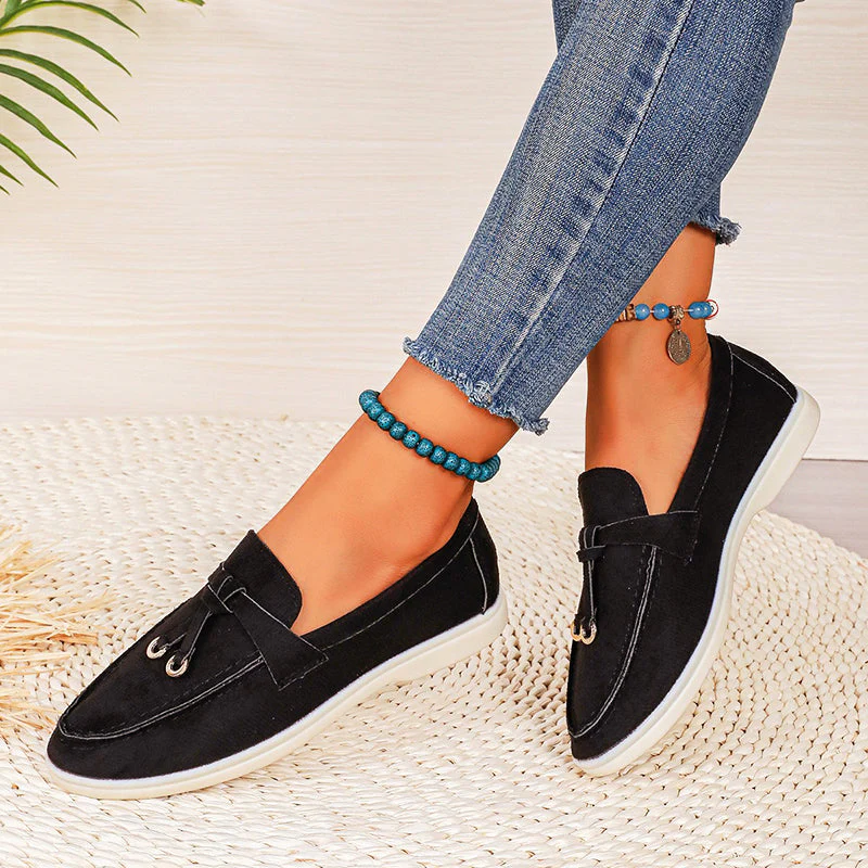 Valentina Rossi Casual Suede Loafers - Image 2