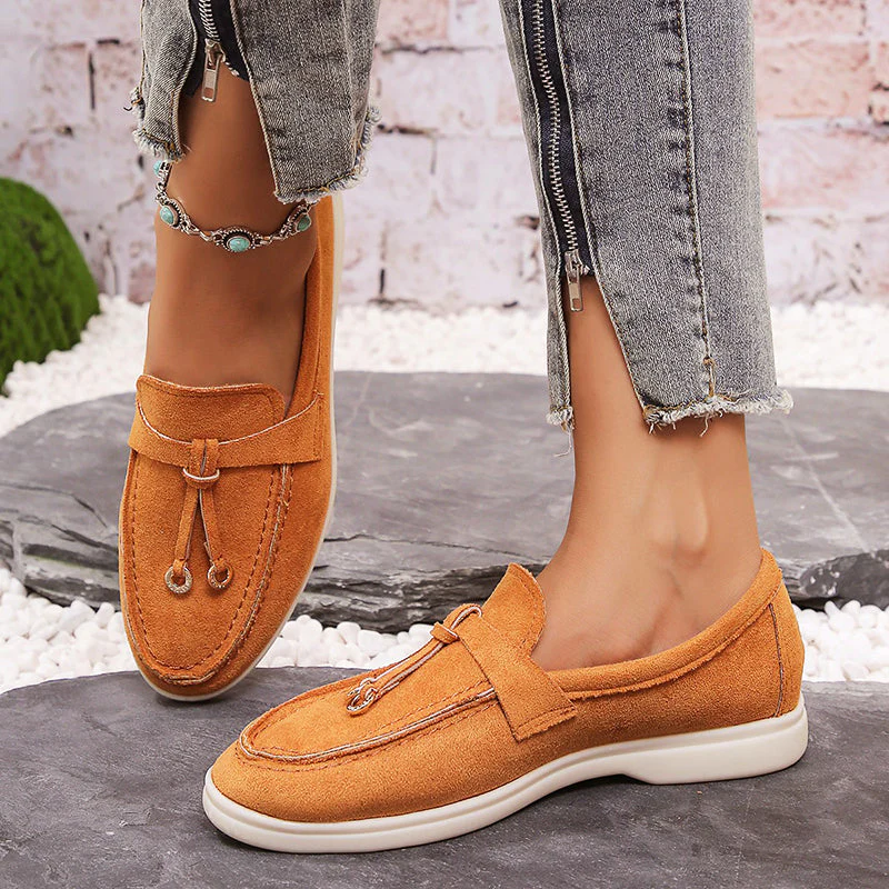 Valentina Rossi Casual Suede Loafers - Image 3