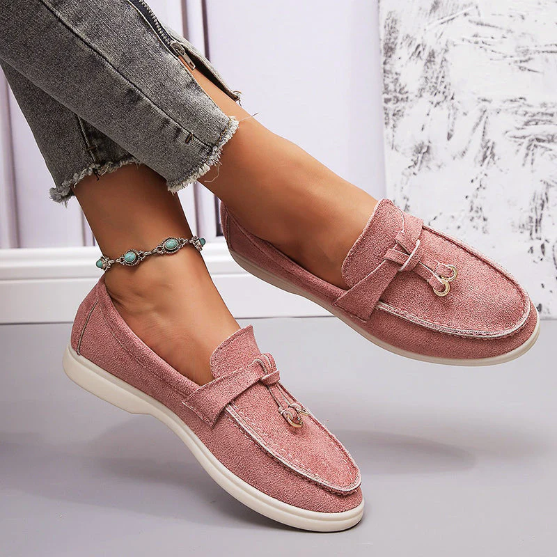 Valentina Rossi Casual Suede Loafers - Image 6