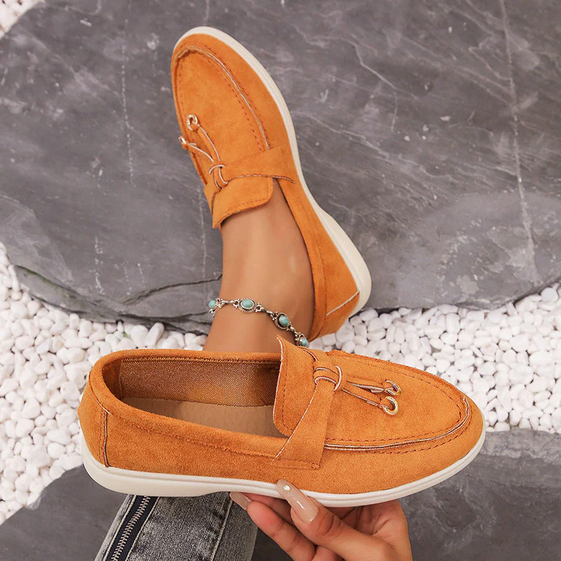 Valentina Rossi Casual Suede Loafers - Image 7